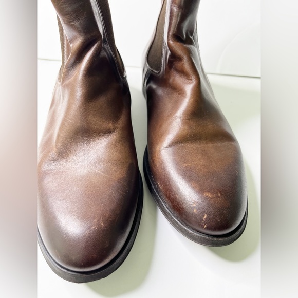 N.D.C Brown Leather Chelsea Boots - Picture 4 of 11